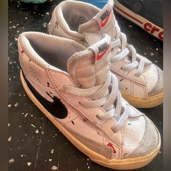 Nike Blazer Mid ‘77 paint splatter edition size 9c - Picture 1 of 5